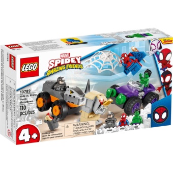 Изображение Конструктор Lego Marvel Битва Халка проти Носорога (10782)
