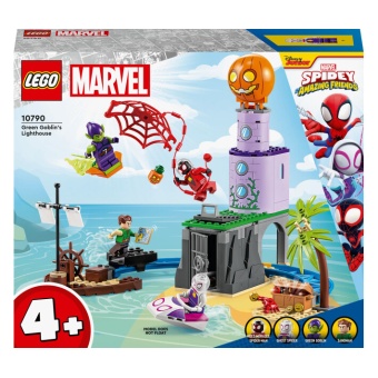 Изображение Конструктор Lego Marvel Команда Павука на маяку Зеленого Гобліна (10790)
