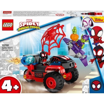 Зображення Конструктор Lego Marvel Техно Велосипед Людини-павука (10781)