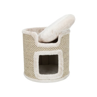 Изображение Дряпалка для котів Trixie Башта Ria 37х37 см світло-сіра (4011905447063)