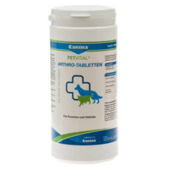 Изображение Таблетки для тварин Canina Petvital Arthro-Tabl для суглобів 1000 шт (4027565723010)