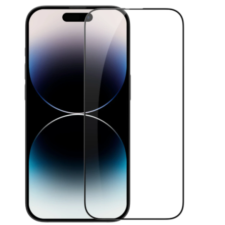 Защитное стекло ATG iPhone 14 Pro Max black