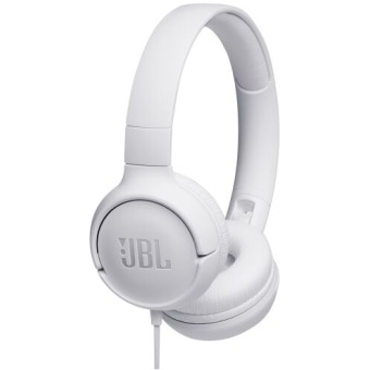 Зображення Навушники JBL T500 Білий (JBLT500WHT)