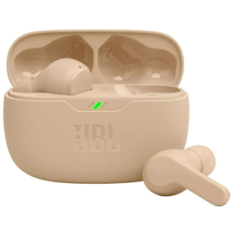 Изображение Наушники JBL WAVE BEAM Бежеві (JBLWBEAMBEG)