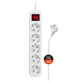 Изображение Сетевой фильтр Colorway CW-PSEA53W