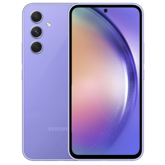 Изображение Смартфон Samsung SM-A546E (GALAXY A54 5G 8/256GB) LVD AWESOME VIOLET (UA-UCRF)