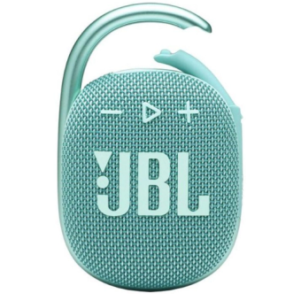Изображение Портативна колонка JBL Clip 4 Teal (JBLCLIP4TEAL)