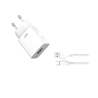 Зображення МЗП XO L99 2.4A/1USB   microUSB White