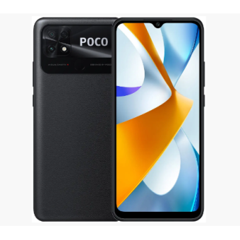 Зображення Смартфон Poco C40 4/64GB Black Int