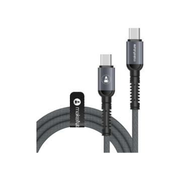 Изображение MAKE Type-C to Type-C PD 1м Denim Grey (MCB-CD8GR)