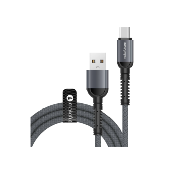 Зображення MAKE USB to Type-C 3A 1м Denim Grey (MCB-CD10GR)