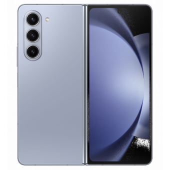 Зображення Смартфон Samsung Galaxy Fold5 12/256Gb Icy Blue (SM-F946BLBBSEK)