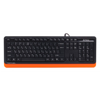 Изображение Клавиатура A4Tech FKS10 USB Orange