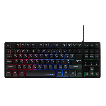 Изображение Клавиатура 2E GAMING KG290 87 keys LED USB Black UKR