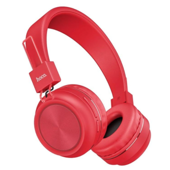Зображення Навушники Hoco W25 Promise wireless headphones Red