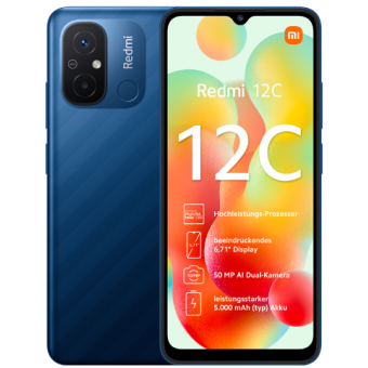 Зображення Смартфон Xiaomi Redmi 12C 4/128GB Ocean Blue (Global Version)