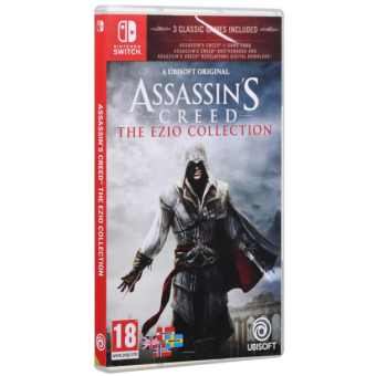 Зображення Диск GamesSoftware Switch Assassin’s Creed®: The Ezio Collection, картридж