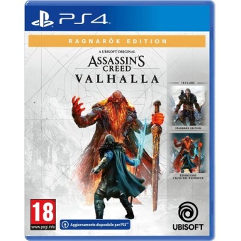 Изображение Диск GamesSoftware PS4 Assassin’s Creed Valhalla Ragnarok Edition, BD диск