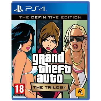 Изображение Диск GamesSoftware PS4 Grand Theft Auto: The Trilogy – The Definitive Edition, BD диск