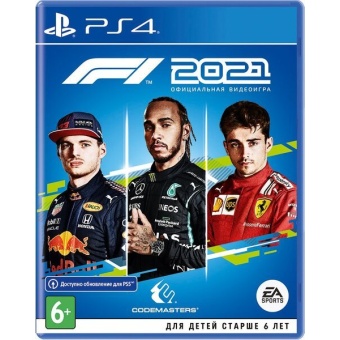 Изображение Диск GamesSoftware PS4 F1 2021, BD диск