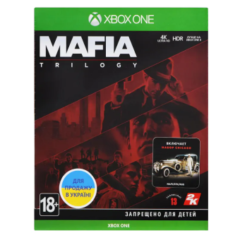 Изображение Диск GamesSoftware Xbox One Mafia Trilogy, BD диск