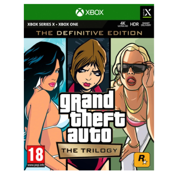 Изображение Диск GamesSoftware Xbox One  Grand Theft Auto: The Trilogy – The Definitive Edition, BD диск