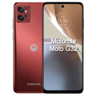Зображення Смартфон Motorola G32 6/128GB Dual Sim Satin Maroon (PAUU0040RS)