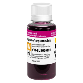Зображення Чорнила для принтера Colorway Epson L-800/810/850 200мл Magenta EW810M