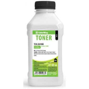 Зображення Тонер Colorway HP CLJ CP2025/2020/CM2320 Black 120g/bottle