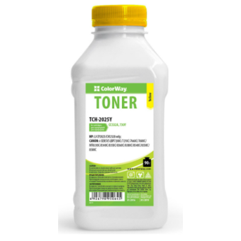 Зображення Тонер Colorway HP CLJ CP2025/2020/CM2320 Yellow 90g/bottle