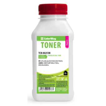 Зображення Тонер Colorway HP CLJ Pro 200 M251/MFP276 Magenta 55g/bottle