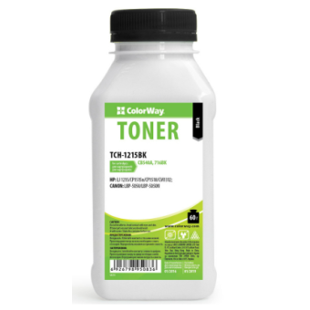 Зображення Тонер Colorway HP CLJ CP1215/1515 Black 60g/bottle