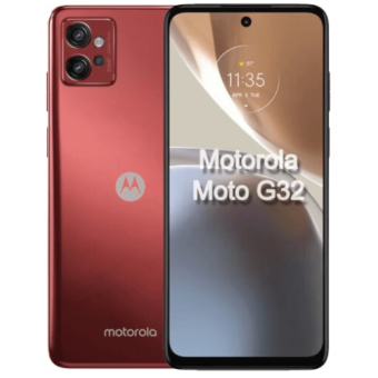 Зображення Смартфон Motorola G32 8/256GB Dual Sim Satin Maroon (PAUU0052RS)