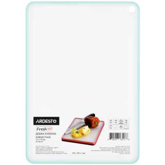 Зображення Дошка кухонна Ardesto Fresh 20.5х29х0.7 см (AR1401TP)