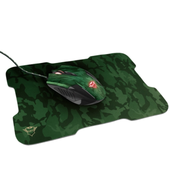 Зображення Комп'ютерна миша Trust   килимок GXT781 RIXA CAMO, USB-A (23611)