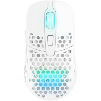 Изображение Компьютерная мыш Xtrfy M42, WL/USB-A, RGB (M42W-RGB-WHITE)