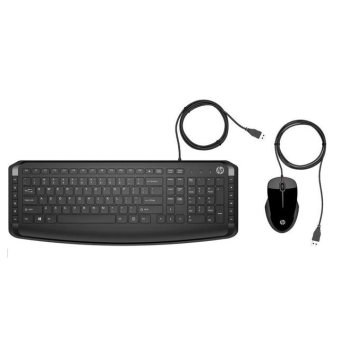 Зображення Клавіатура HP Комплект Pavilion 200 USB Black