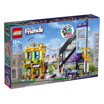 Зображення Конструктор Lego Friends Квіткові та дизайнерські крамниці у центрі міста