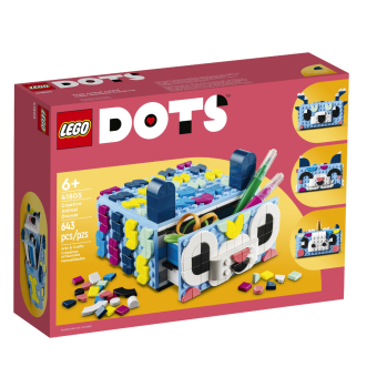 Изображение Конструктор Lego DOTS Креативний ящик «Тварини»