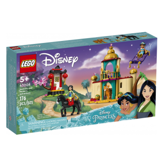 Изображение Конструктор Lego Disney Пригоди Жасмін та Мулан