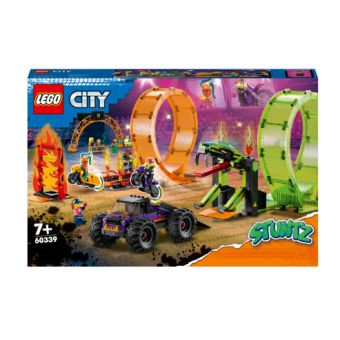 Зображення Конструктор Lego City Stuntz Подвійна петля каскадерської арени