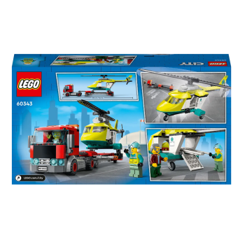 Изображение Конструктор Lego City Перевезення рятувального гелікоптера