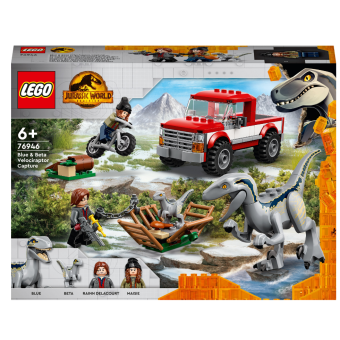 Зображення Конструктор Lego Jurassic World Блу та впіймання бета-велоцираптора