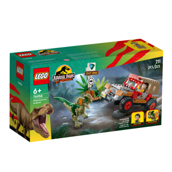 Зображення Конструктор Lego Jurassic Park Засідка дилофозавра