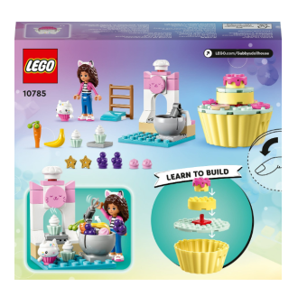Зображення Конструктор Lego Gabby's Dollhouse Весела випічка з Кексиком