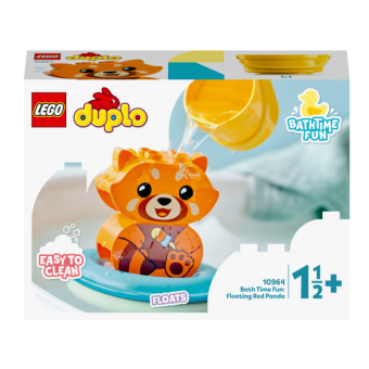 Зображення Конструктор Lego DUPLO My First Веселе купання: Плаваюча червона панда