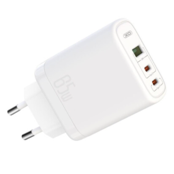 Зображення МЗП XO CE04 45W/1 USB   2 USB-C 65W White
