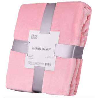 Изображение Плед Ardesto Flannel рожевий, 160х200 см (ART0207SB)