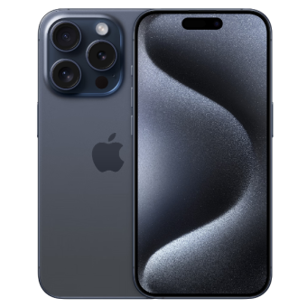 Зображення Смартфон Apple iPhone 15 Pro 256GB Blue Titanium