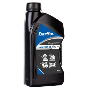 Зображення Олива моторна EnerSol Supreme-4T, 10W40, напівсинтетична, 1л